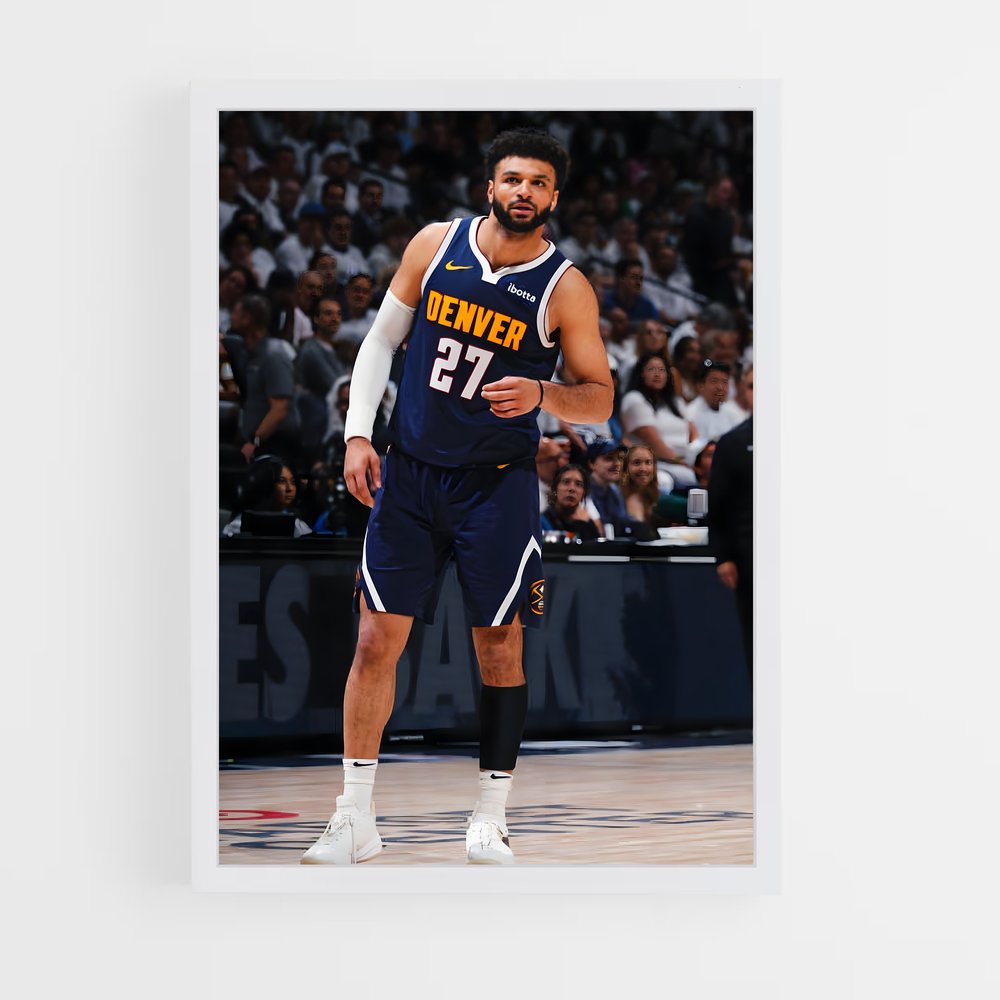 Poster Denver de nuggets – affiche Basketball (vue 3)
